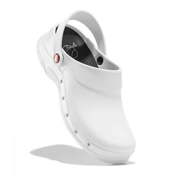 White Adventus Clog 5