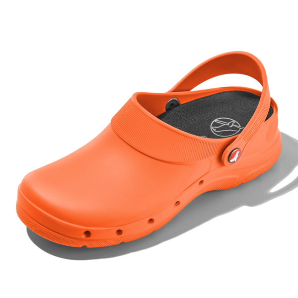 Orange Adventus clog 3