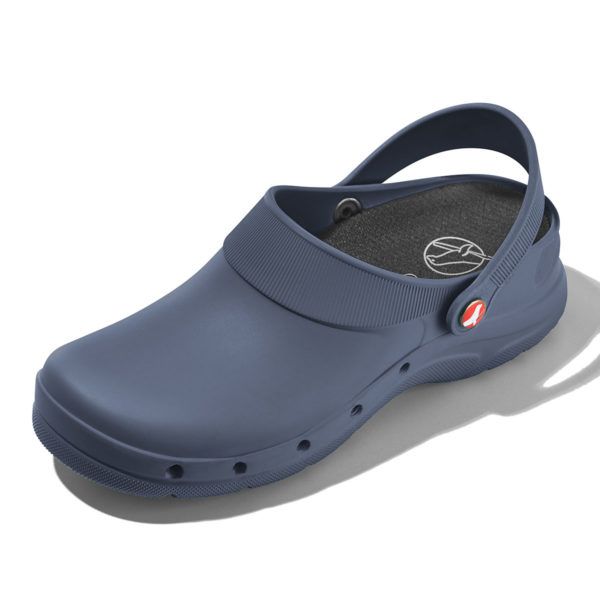 Blue Navy Clog 3