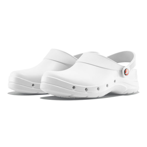 White Adventus Clog 2